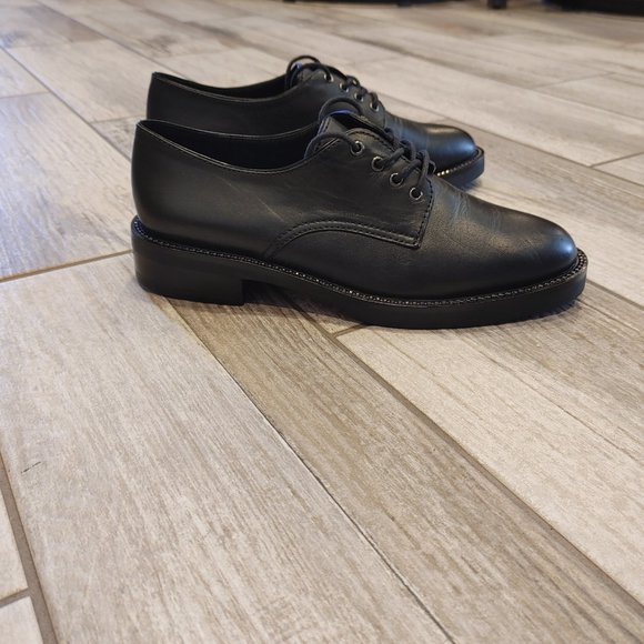 COACH women's oxford leather shoes size: 9 (B) - Picture 10 of 12